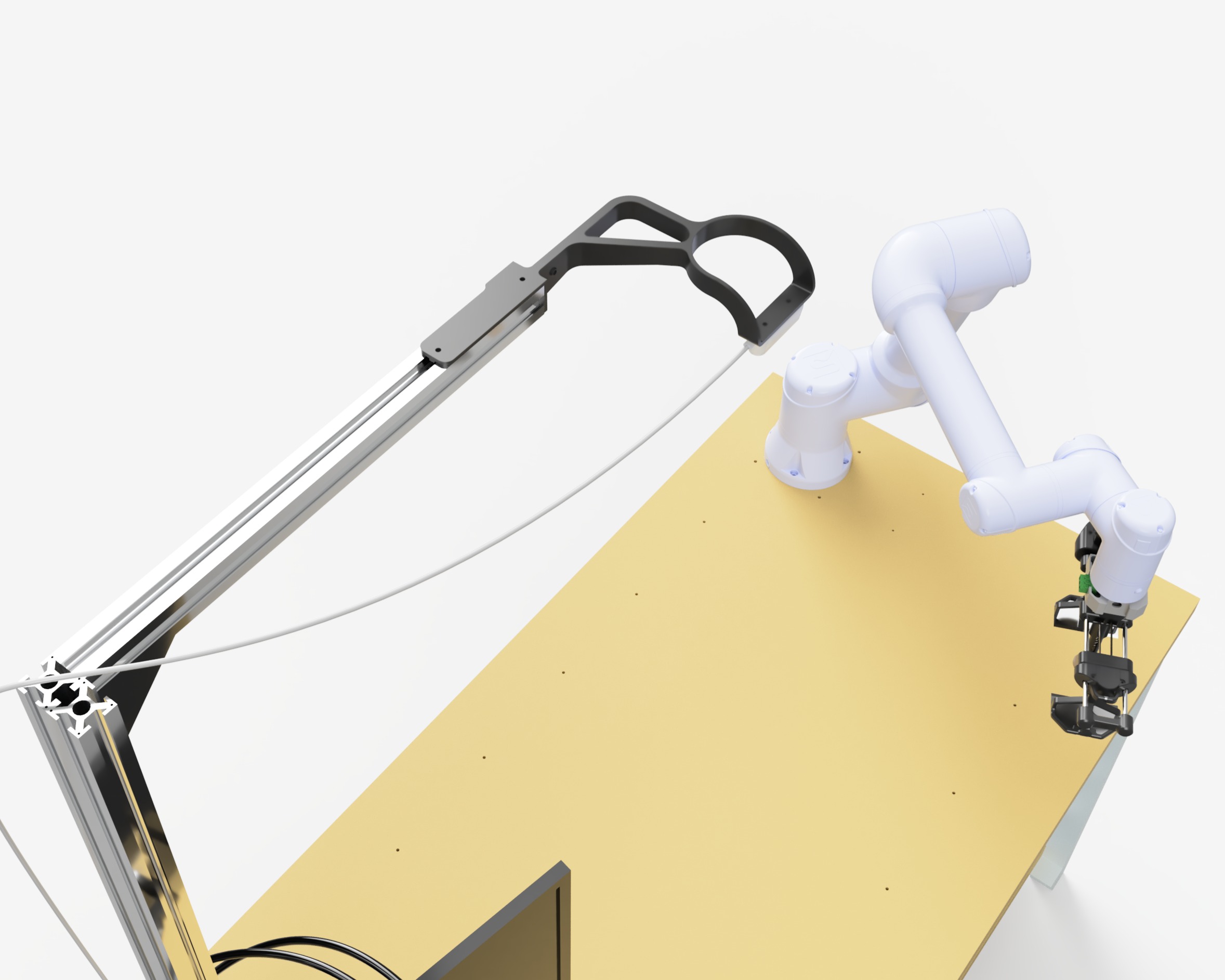 Centralised RGB-D camera mount